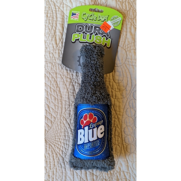 "Lapup Blue" plush dog toy - Picture 1 of 3